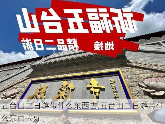 五台山二日游带什么东西去,五台山二日游带什么东西去好