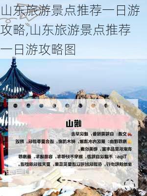 山东旅游景点推荐一日游攻略,山东旅游景点推荐一日游攻略图