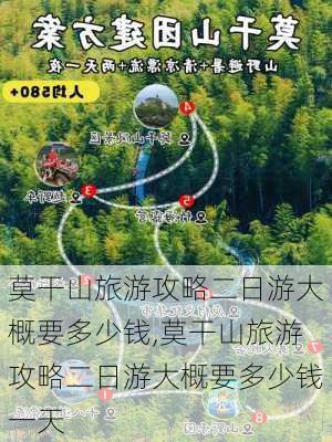 莫干山旅游攻略二日游大概要多少钱,莫干山旅游攻略二日游大概要多少钱一天