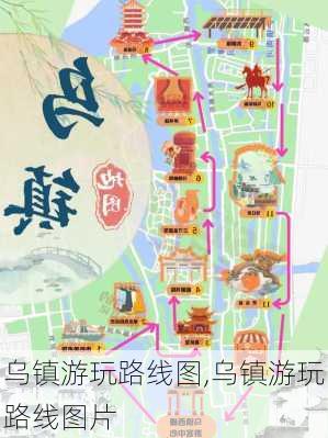 乌镇游玩路线图,乌镇游玩路线图片