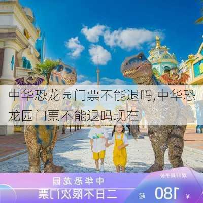 中华恐龙园门票不能退吗,中华恐龙园门票不能退吗现在