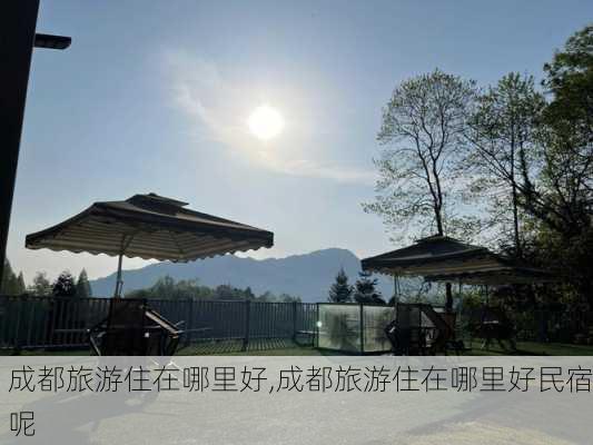 成都旅游住在哪里好,成都旅游住在哪里好民宿呢