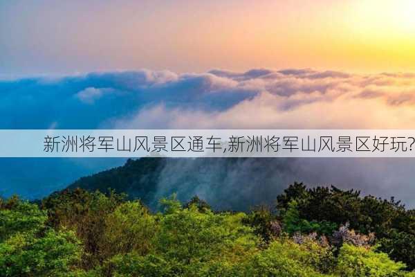 新洲将军山风景区通车,新洲将军山风景区好玩?