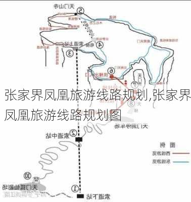 张家界凤凰旅游线路规划,张家界凤凰旅游线路规划图