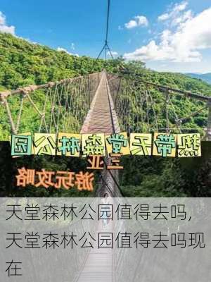 天堂森林公园值得去吗,天堂森林公园值得去吗现在