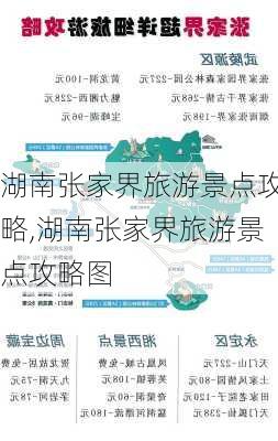 湖南张家界旅游景点攻略,湖南张家界旅游景点攻略图