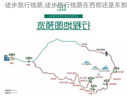 徒步旅行线路,徒步旅行线路在西部还是东部