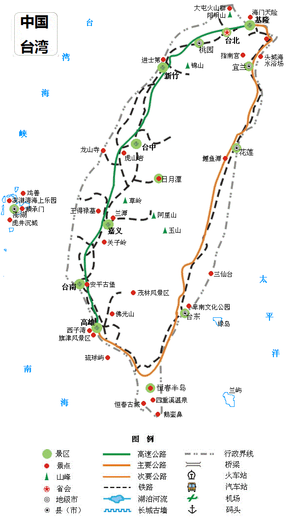 台北旅游景点路线,台北旅游景点路线图