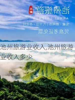 池州旅游业收入,池州旅游业收入多少