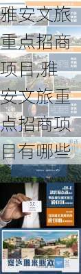 雅安文旅重点招商项目,雅安文旅重点招商项目有哪些