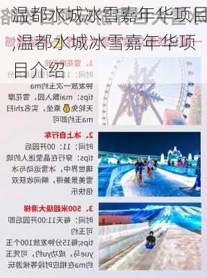 温都水城冰雪嘉年华项目,温都水城冰雪嘉年华项目介绍