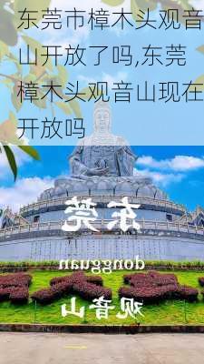 东莞市樟木头观音山开放了吗,东莞樟木头观音山现在开放吗