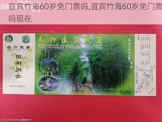 宜宾竹海60岁免门票吗,宜宾竹海60岁免门票吗现在