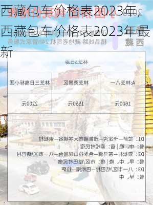 西藏包车价格表2023年,西藏包车价格表2023年最新