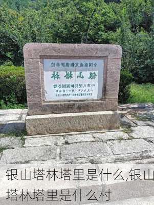 银山塔林塔里是什么,银山塔林塔里是什么村