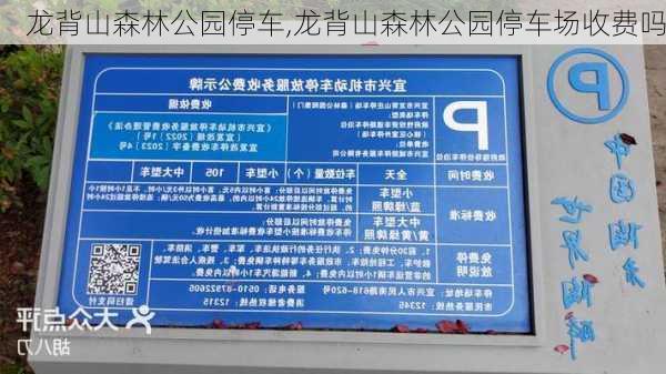 龙背山森林公园停车,龙背山森林公园停车场收费吗